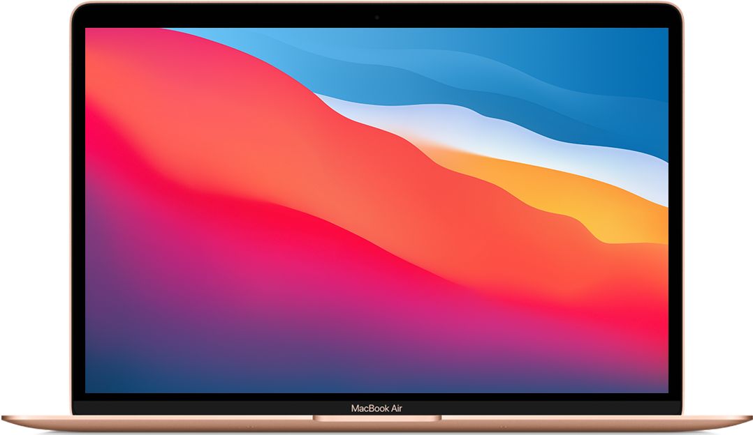 Refurbished MacBook Air M1 8-core CPU 7-core GPU 512GB 8GB Goud