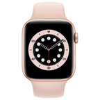 Apple-Watch-Series-6-44mm-Goud-Aluminium-Roze-Sportband-2
