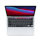 MacBook Pro 13 inch Touchbar M1 8 GB / 256 GB Argent (QWERTZ/ALLEMAND) argent reconditionné