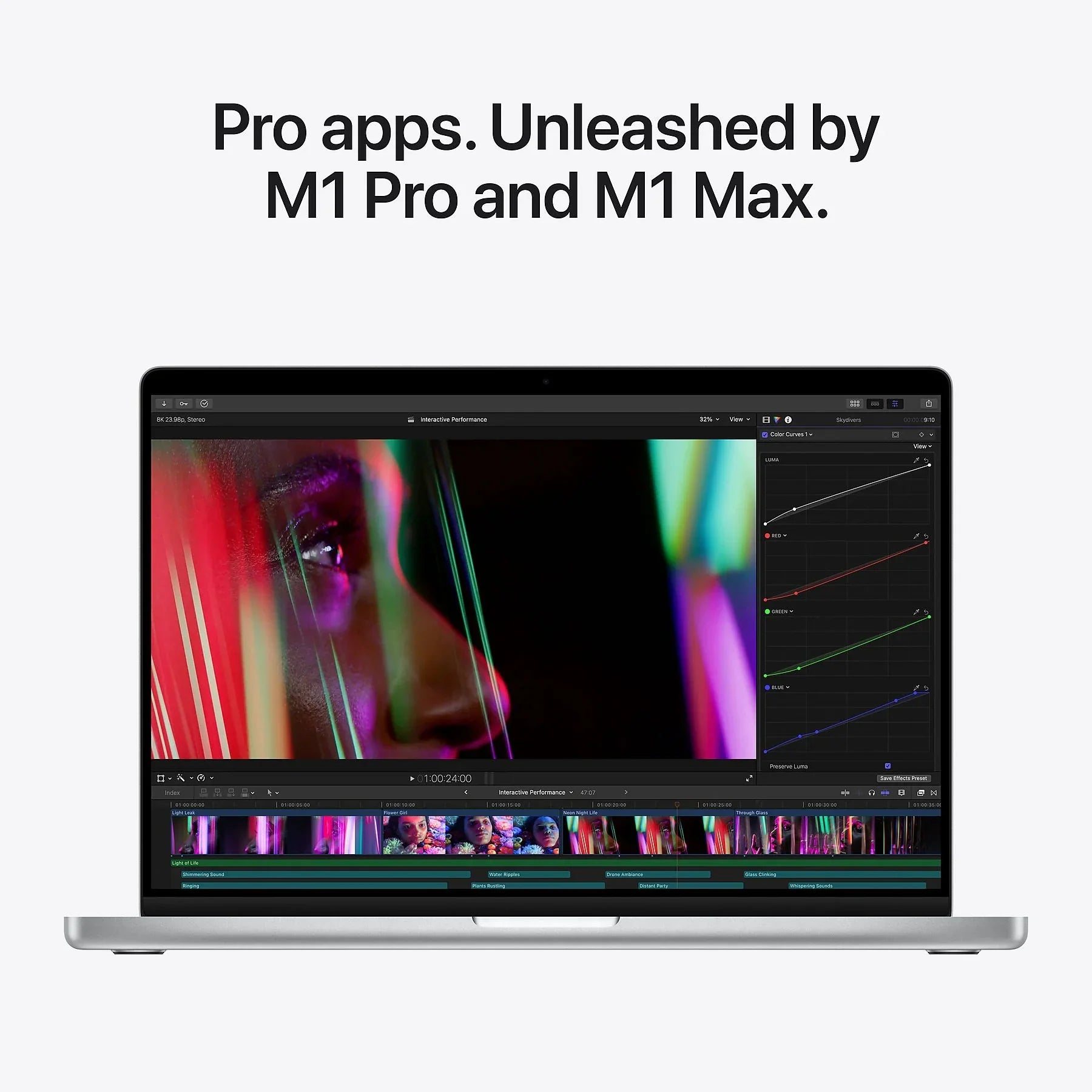 MacBook Pro 16 inch M1 Max 10-core CPU & 24-core GPU 1 TB