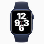 Bracelet Apple Watch 40mm / 41mm Sport bleu reconditionné - vue de face
