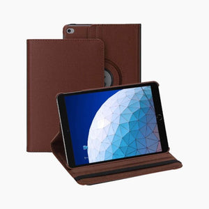 housse rotative pour iPad Air 3 et 10.5" Pro 2017 - marron