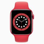 Apple Watch Series 6 44mm rouge reconditionné - vue de face