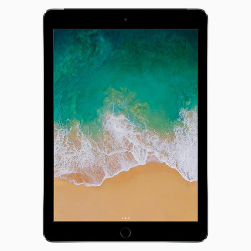 Refurbished iPad 2018 32 GB 4G space grey - voorkant