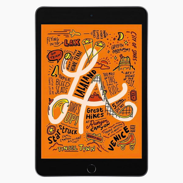 iPad Mini 5 reconditionné 64 GB gris sidéral - face avant