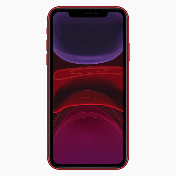 iPhone 11 reconditionné 256 GB rouge - vue de face
