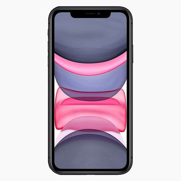 iPhone 11 reconditionné 64 GB noir - vue de face