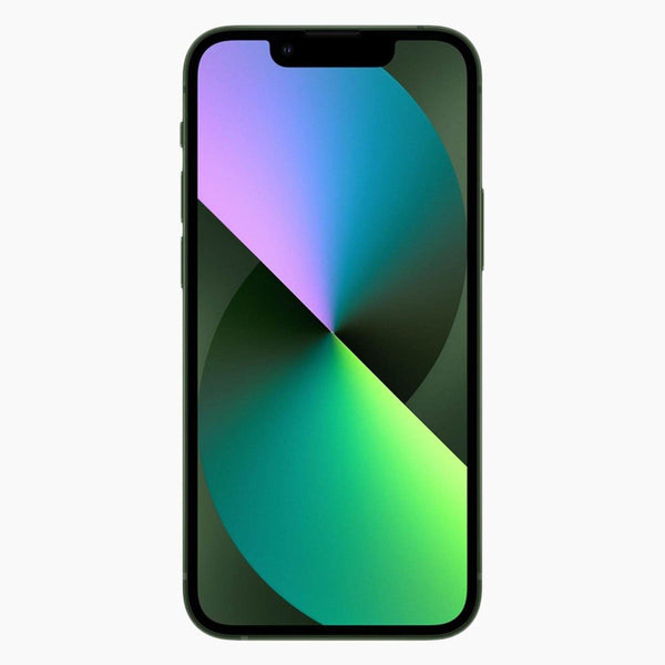 iPhone 13 reconditionné 128 GB vert - vue de face