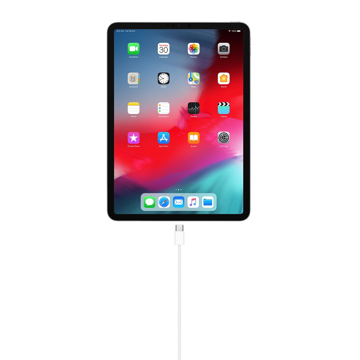 Câble Apple USB-C vers USB-C reconditionné - 1 mètre - Blanc - photo 2