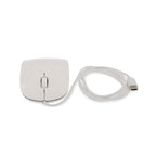 Souris filaire élégante LMP Easy 2-en-1 USB-C & USB-A reconditionné - Blanc