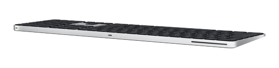 Refurbished Magic Keyboard met Touch ID en numeriek Nederlands Zwart